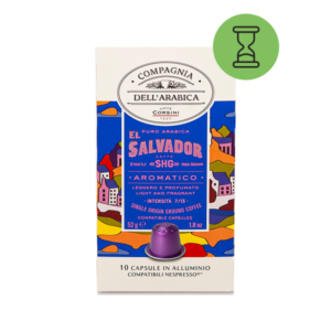 Kafijas kapsulas El Salvador (10x5.2g), 100% arabika