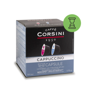 Kafijas kapsulas Corsini, Nescafè® Dolce Gusto® | Cappuccino | 16 gab. (8+8).