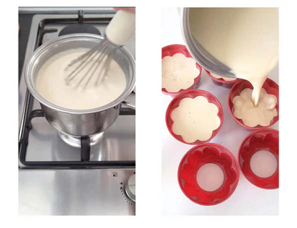 panna cotta pagatavosana